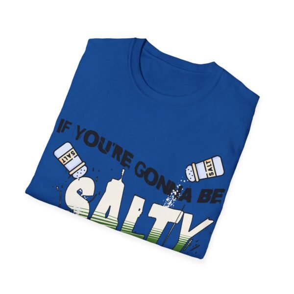 Funny Margarita T-Shirt - 'If You're Gonna Be Salty Bring The Lime' - Unisex Graphic Tee with Salt Shakers & Limes - Image 160