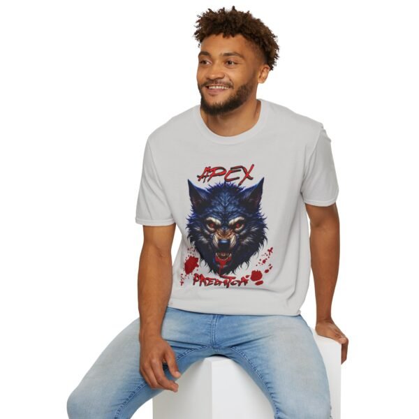 Angry Dire Wolf Apex Predator TShirt / Bloody Wolf Graphic Tee - Image 48