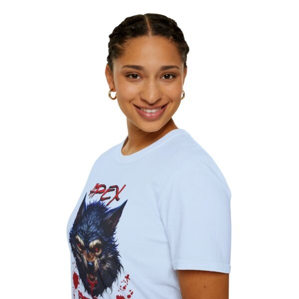 Angry Dire Wolf Apex Predator TShirt / Bloody Wolf Graphic Tee - Image 117