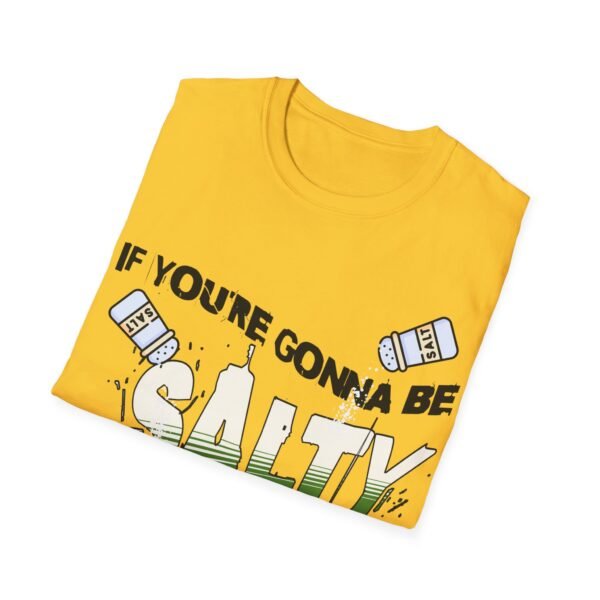 Funny Margarita T-Shirt - 'If You're Gonna Be Salty Bring The Lime' - Unisex Graphic Tee with Salt Shakers & Limes - Image 76