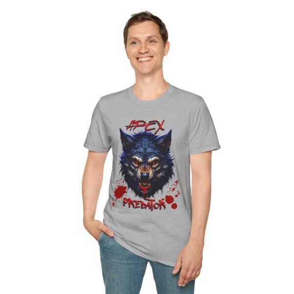 Angry Dire Wolf Apex Predator TShirt / Bloody Wolf Graphic Tee - Image 7