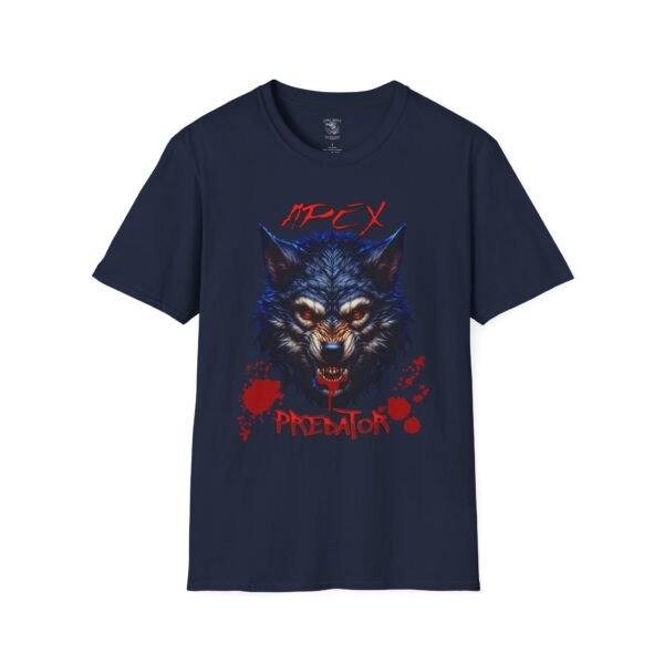 Angry Dire Wolf Apex Predator TShirt / Bloody Wolf Graphic Tee - Image 169