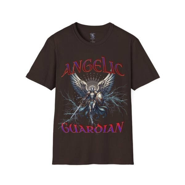 Angelic Guardian T-Shirt | Guardian Angel Armor Graphic Tee | Spiritual Protection Shirt | Faith & Strength Gift | Divine Protector Tee - Image 5