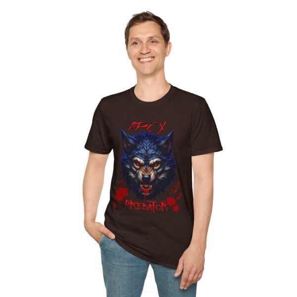 Angry Dire Wolf Apex Predator TShirt / Bloody Wolf Graphic Tee - Image 67