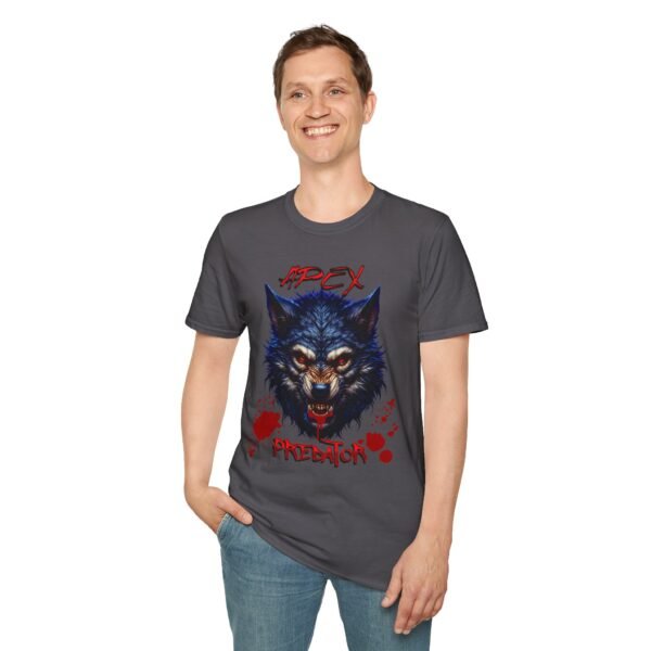 Angry Dire Wolf Apex Predator TShirt / Bloody Wolf Graphic Tee - Image 151