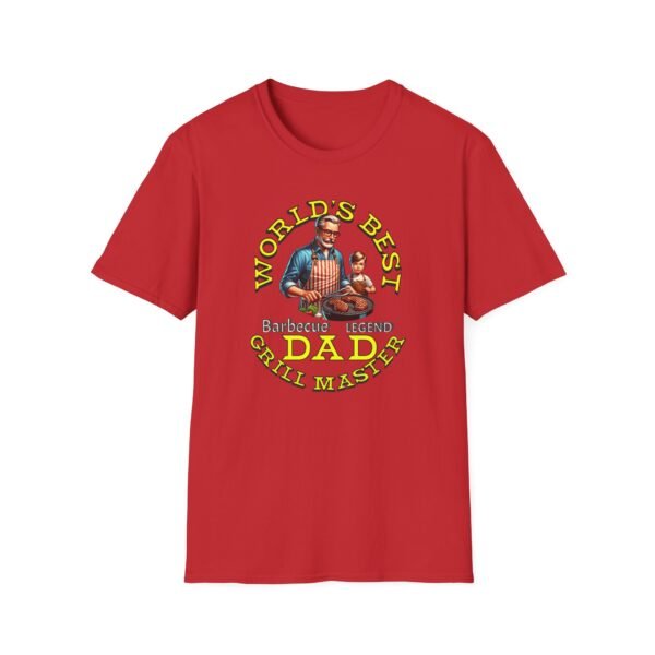 World's Best Dad BBQ Legend T-Shirt | Grill Master Father's Day Gift | Funny Dad Cooking Shirt | BBQ Dad Graphic Tee | Gift for Grill King - Image 17