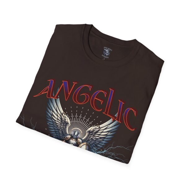 Angelic Guardian T-Shirt | Guardian Angel Armor Graphic Tee | Spiritual Protection Shirt | Faith & Strength Gift | Divine Protector Tee - Image 8