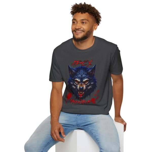 Angry Dire Wolf Apex Predator TShirt / Bloody Wolf Graphic Tee - Image 108