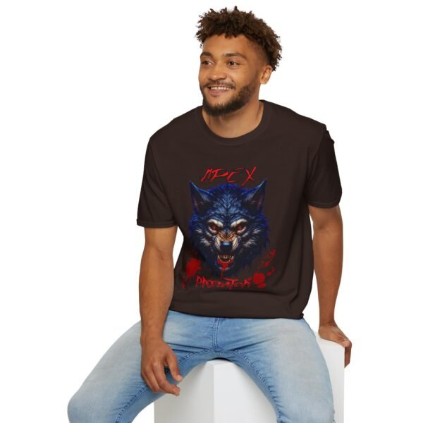 Angry Dire Wolf Apex Predator TShirt / Bloody Wolf Graphic Tee - Image 72