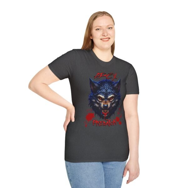 Angry Dire Wolf Apex Predator TShirt / Bloody Wolf Graphic Tee - Image 101