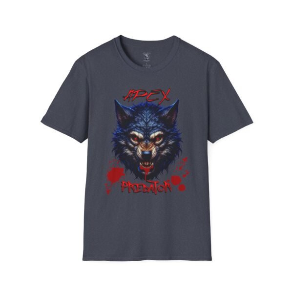 Angry Dire Wolf Apex Predator TShirt / Bloody Wolf Graphic Tee - Image 181