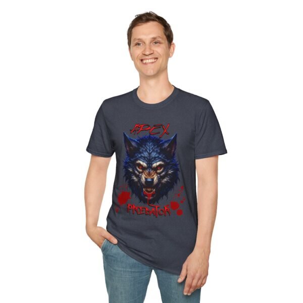 Angry Dire Wolf Apex Predator TShirt / Bloody Wolf Graphic Tee - Image 187