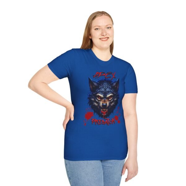 Angry Dire Wolf Apex Predator TShirt / Bloody Wolf Graphic Tee - Image 161