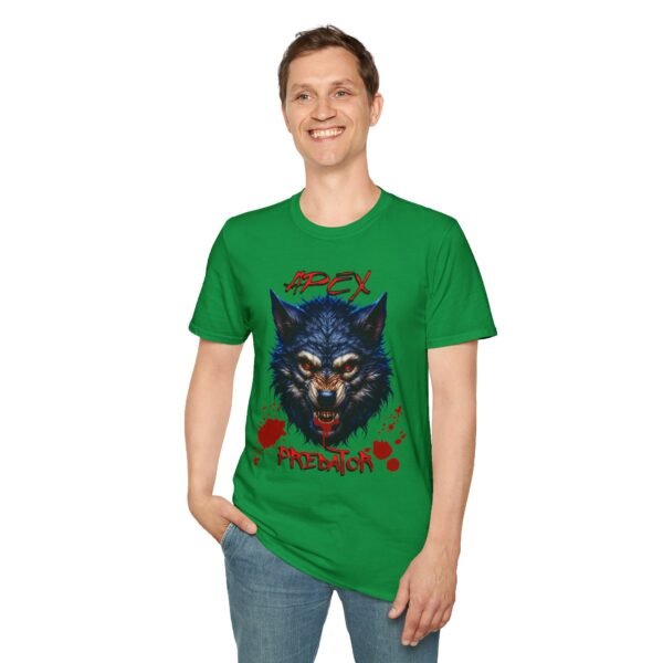 Angry Dire Wolf Apex Predator TShirt / Bloody Wolf Graphic Tee - Image 91