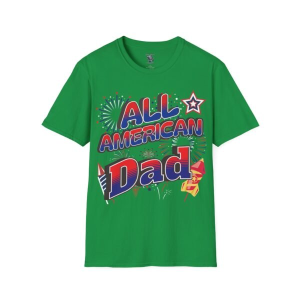 All American Dad Shirt - Patriotic Fireworks Design - Perfect Father's Day Gift - 4th of July Tee - USA Pride Apparel - Image 62