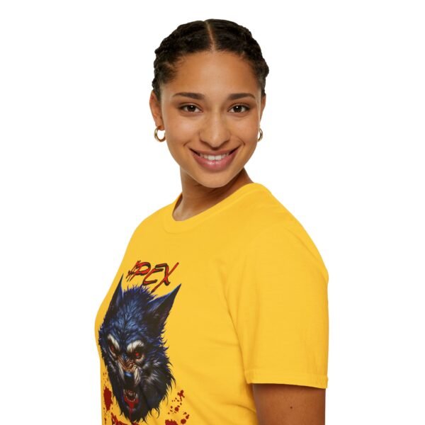 Angry Dire Wolf Apex Predator TShirt / Bloody Wolf Graphic Tee - Image 81