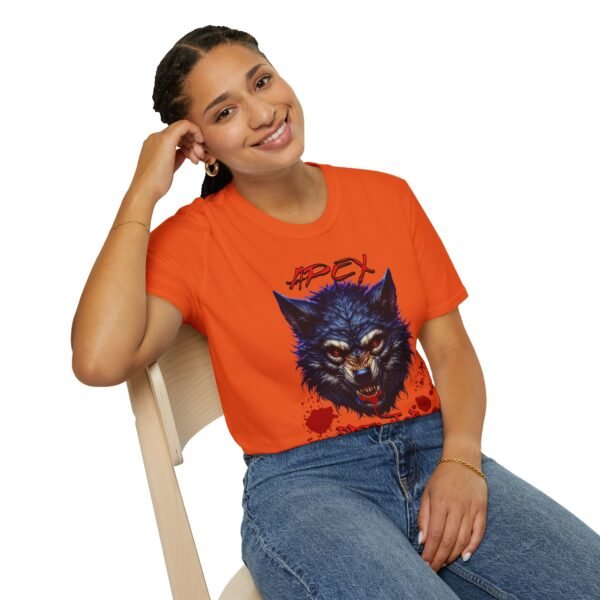 Angry Dire Wolf Apex Predator TShirt / Bloody Wolf Graphic Tee - Image 58