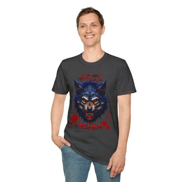 Angry Dire Wolf Apex Predator TShirt / Bloody Wolf Graphic Tee - Image 103