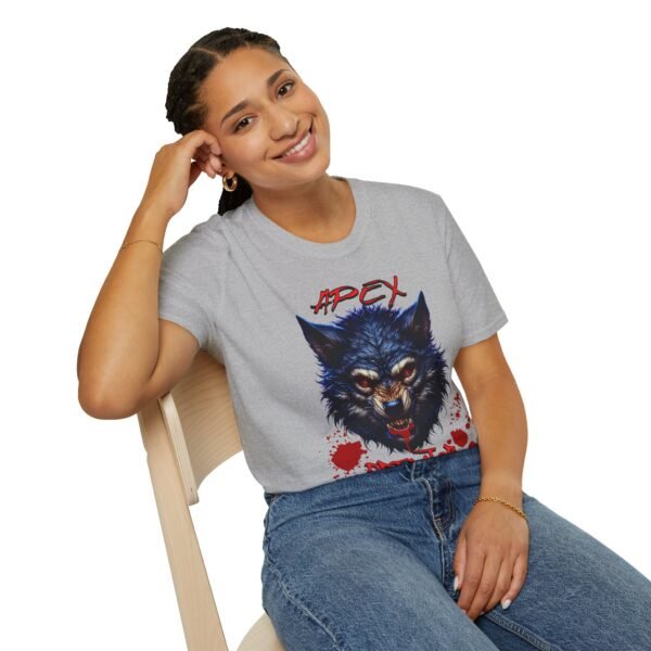 Angry Dire Wolf Apex Predator TShirt / Bloody Wolf Graphic Tee - Image 10