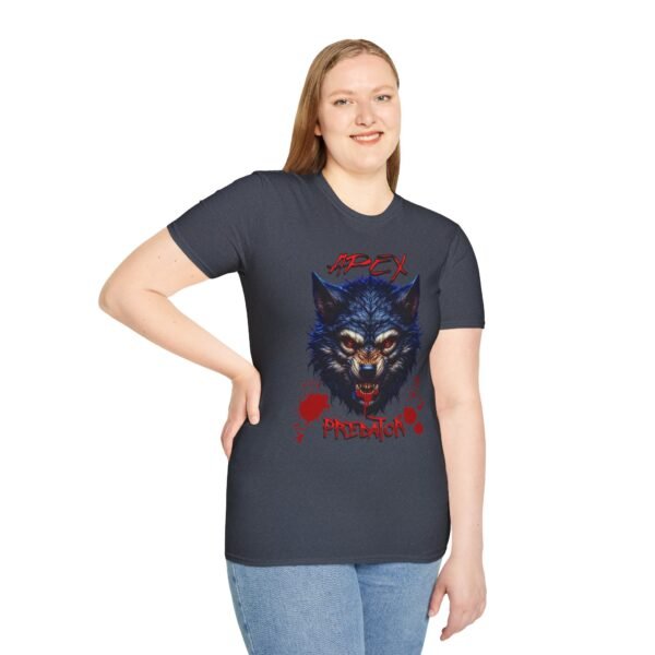 Angry Dire Wolf Apex Predator TShirt / Bloody Wolf Graphic Tee - Image 185