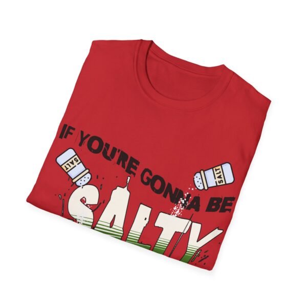 Funny Margarita T-Shirt - 'If You're Gonna Be Salty Bring The Lime' - Unisex Graphic Tee with Salt Shakers & Limes - Image 196