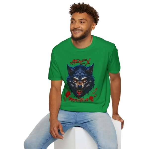 Angry Dire Wolf Apex Predator TShirt / Bloody Wolf Graphic Tee - Image 96