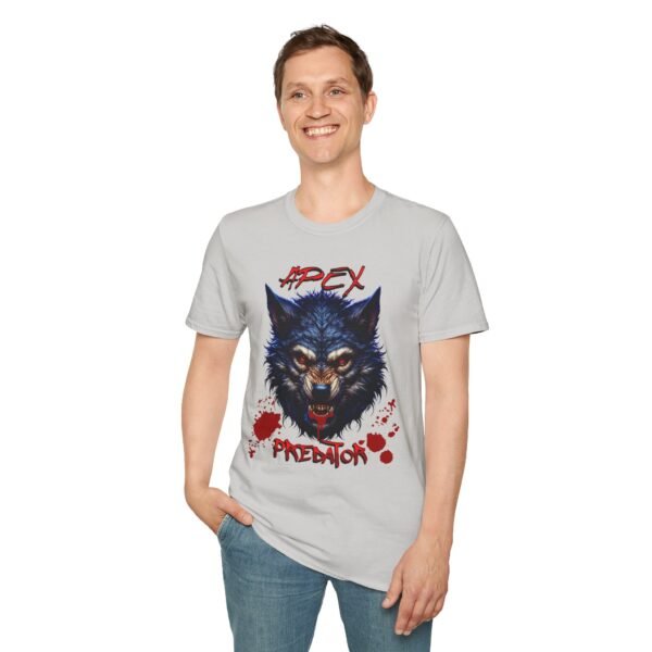 Angry Dire Wolf Apex Predator TShirt / Bloody Wolf Graphic Tee - Image 43