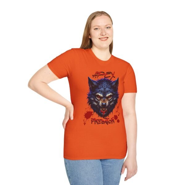 Angry Dire Wolf Apex Predator TShirt / Bloody Wolf Graphic Tee - Image 53