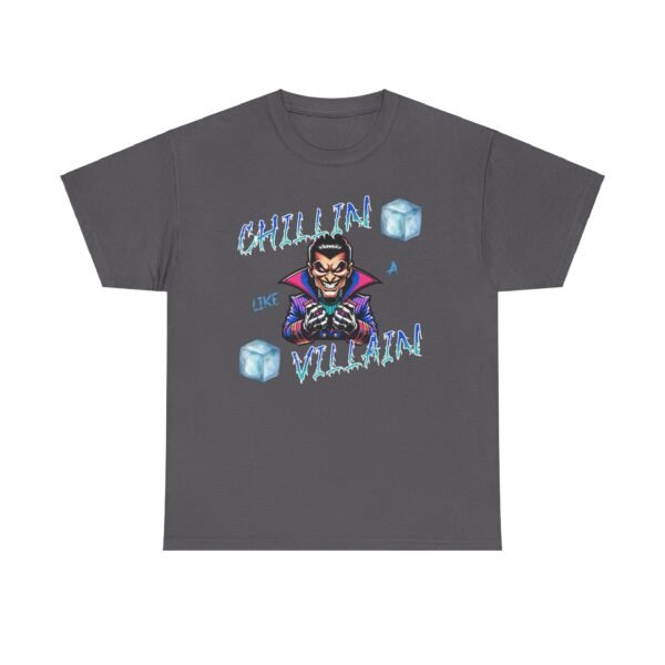 Chillin Like a Villain T-Shirt, Cool Graphic Tee, Funny Quote Shirt, Hipster Clothing, Sarcastic Gift, Unisex Cotton Top - Image 5