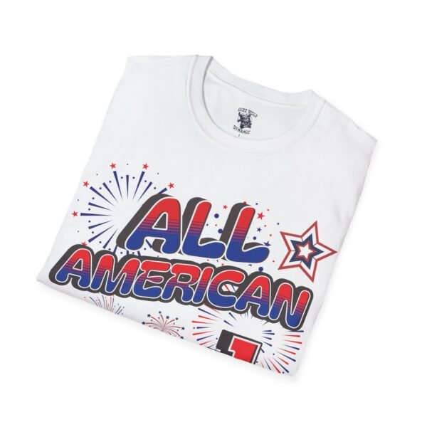 All American Dad Shirt - Patriotic Fireworks Design - Perfect Father's Day Gift - 4th of July Tee - USA Pride Apparel - Image 5