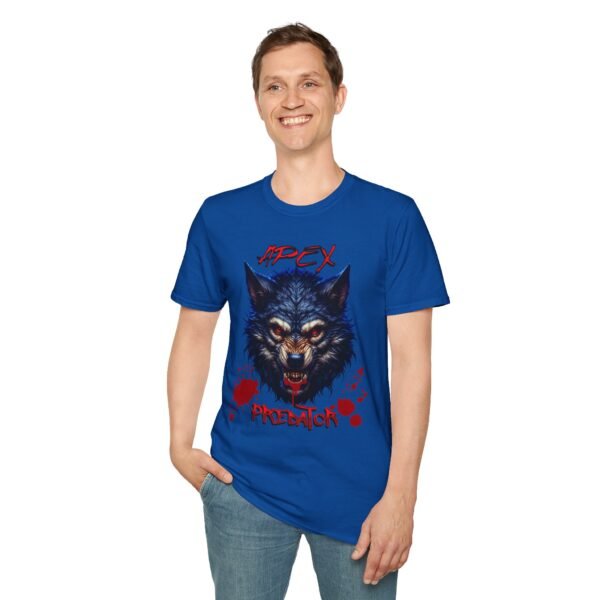 Angry Dire Wolf Apex Predator TShirt / Bloody Wolf Graphic Tee - Image 163