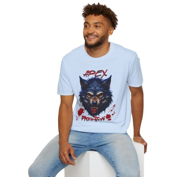 Angry Dire Wolf Apex Predator TShirt / Bloody Wolf Graphic Tee - Image 120