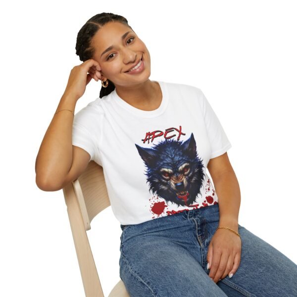 Angry Dire Wolf Apex Predator TShirt / Bloody Wolf Graphic Tee - Image 22