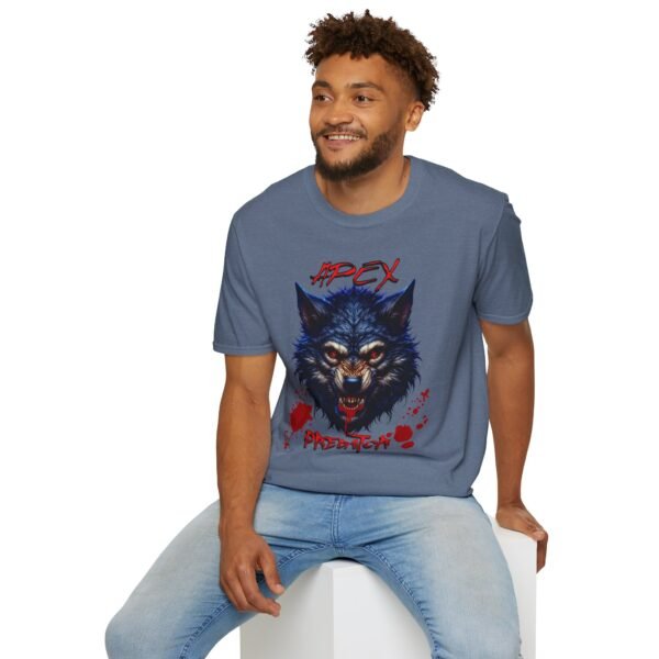 Angry Dire Wolf Apex Predator TShirt / Bloody Wolf Graphic Tee - Image 144