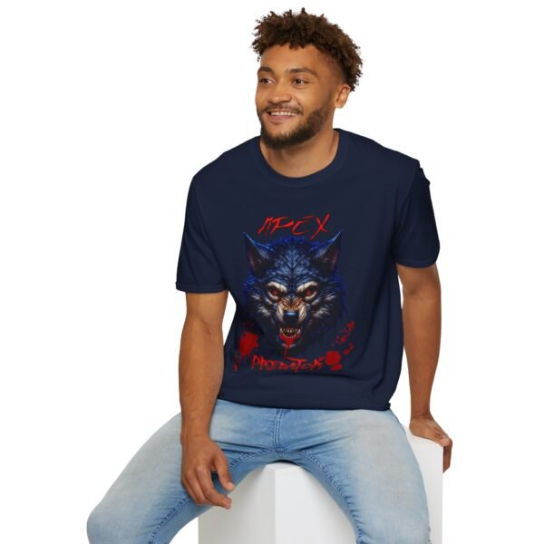 Angry Dire Wolf Apex Predator TShirt / Bloody Wolf Graphic Tee - Image 180