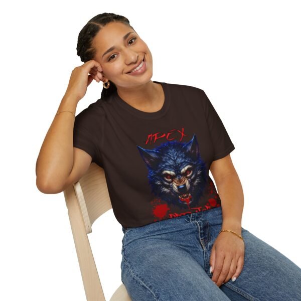 Angry Dire Wolf Apex Predator TShirt / Bloody Wolf Graphic Tee - Image 70