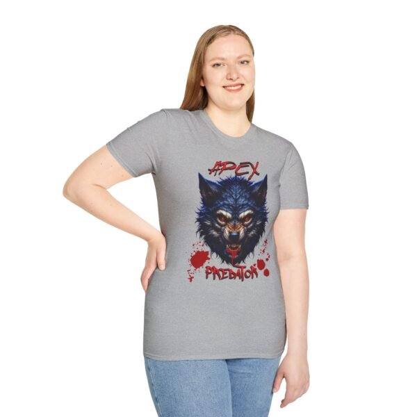 Angry Dire Wolf Apex Predator TShirt / Bloody Wolf Graphic Tee - Image 5