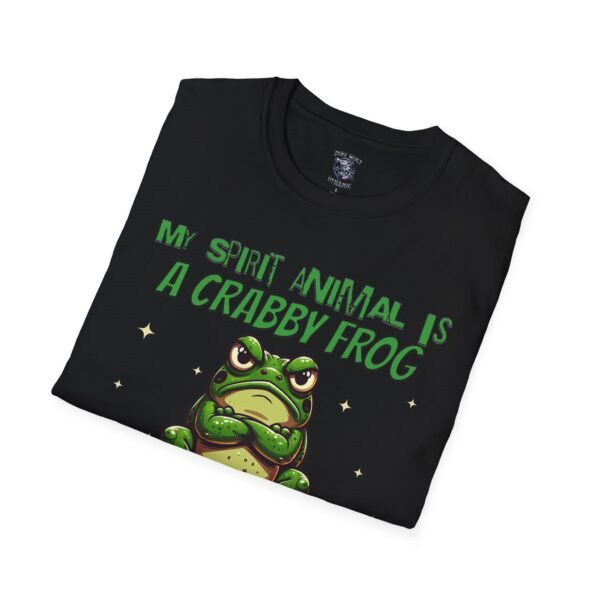 Crabby Frog Spirit Animal Unisex T-Shirt - Image 4