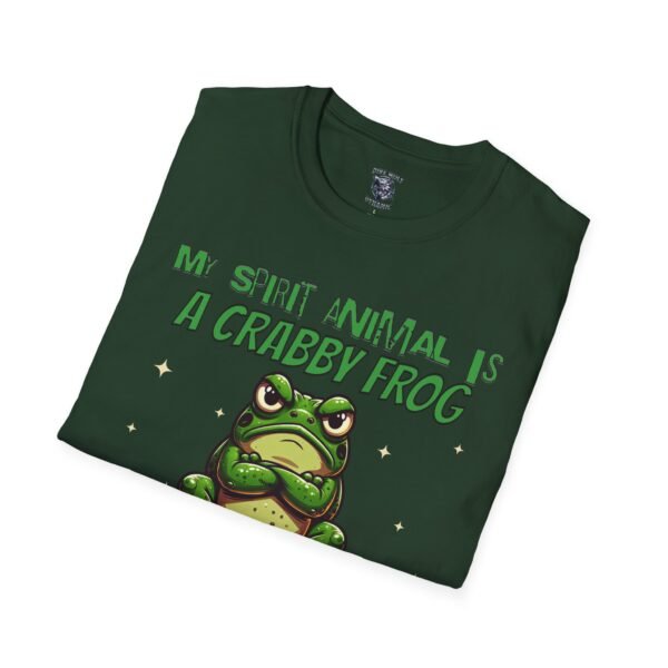 Crabby Frog Spirit Animal Unisex T-Shirt - Image 16