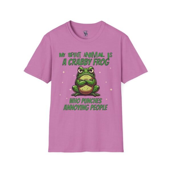 Crabby Frog Spirit Animal Unisex T-Shirt - Image 41