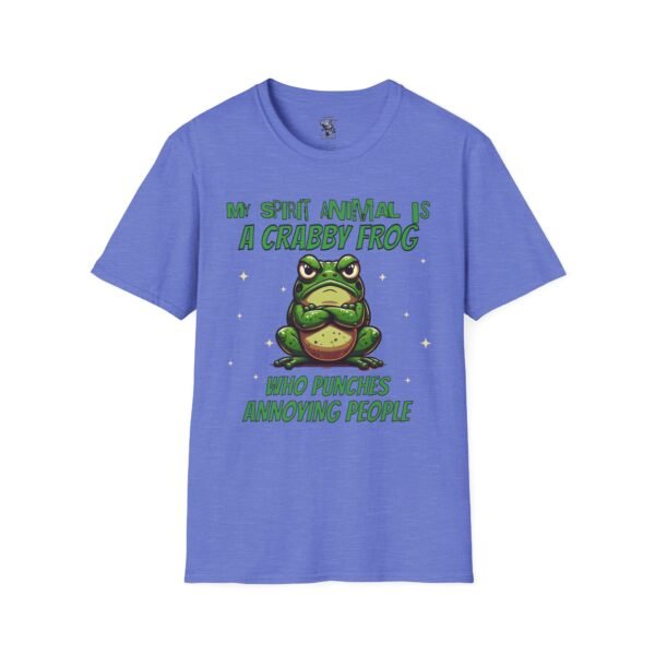 Crabby Frog Spirit Animal Unisex T-Shirt - Image 21