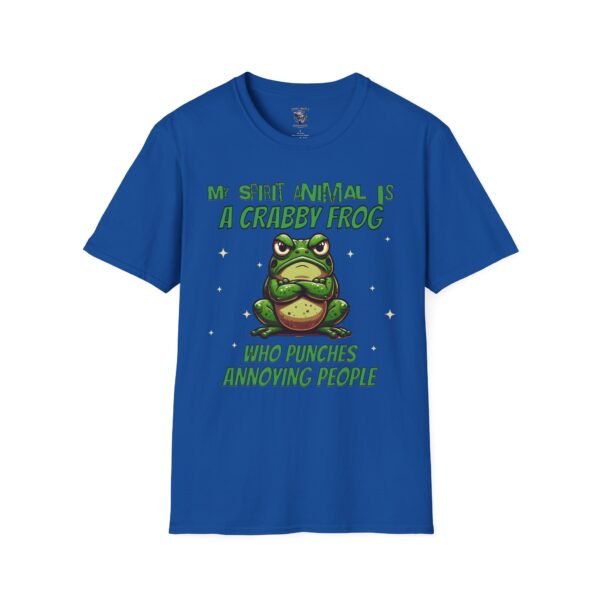 Crabby Frog Spirit Animal Unisex T-Shirt - Image 29