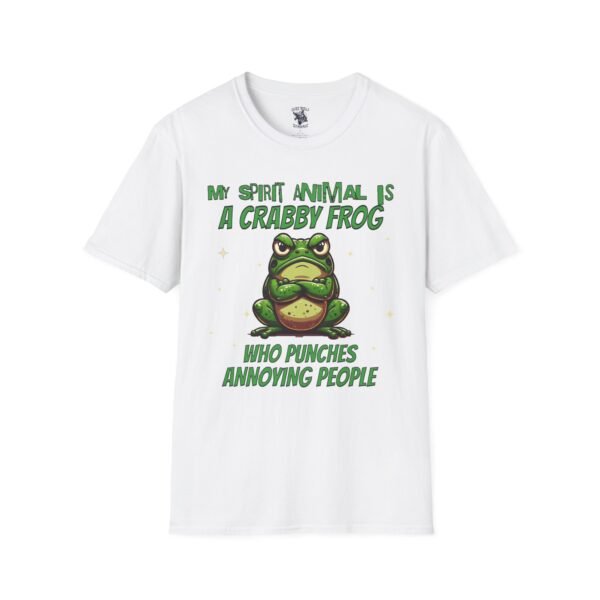 Crabby Frog Spirit Animal Unisex T-Shirt - Image 9