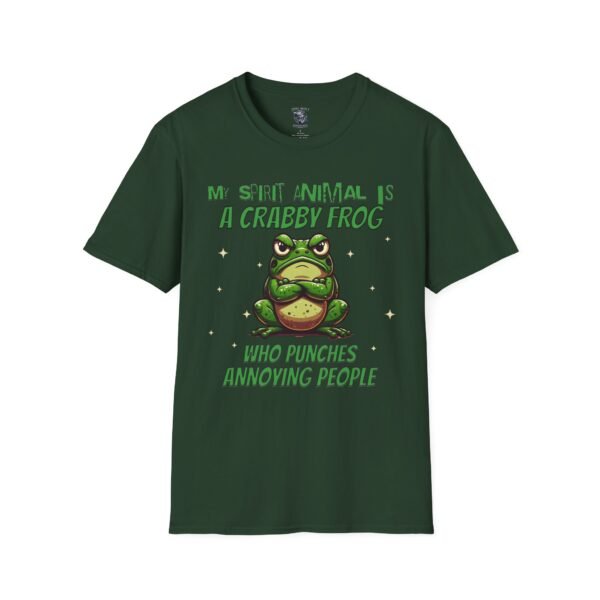 Crabby Frog Spirit Animal Unisex T-Shirt - Image 13