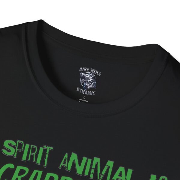 Crabby Frog Spirit Animal Unisex T-Shirt - Image 3