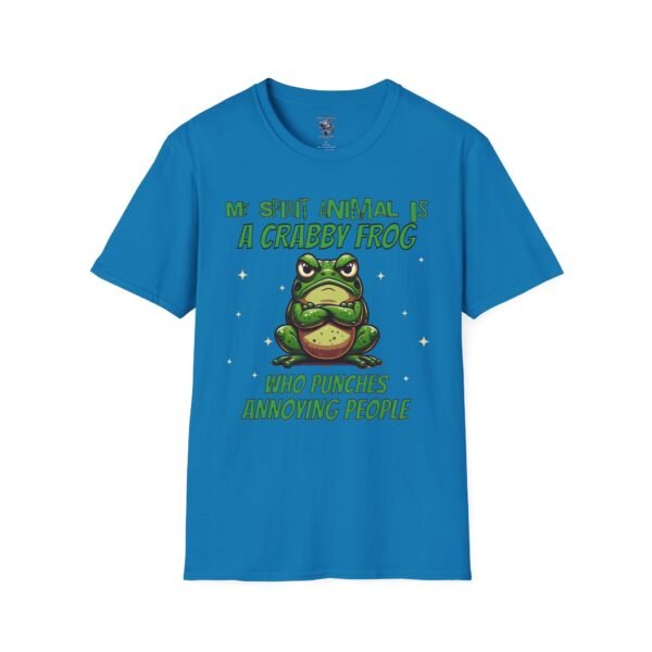 Crabby Frog Spirit Animal Unisex T-Shirt - Image 25