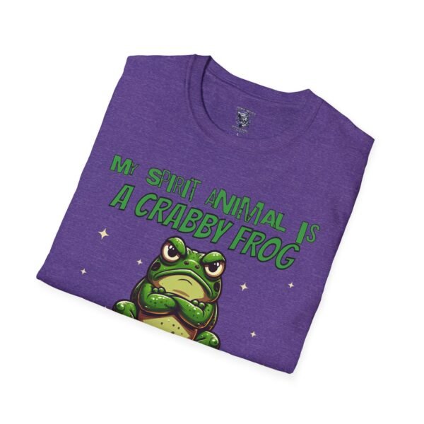 Crabby Frog Spirit Animal Unisex T-Shirt - Image 36