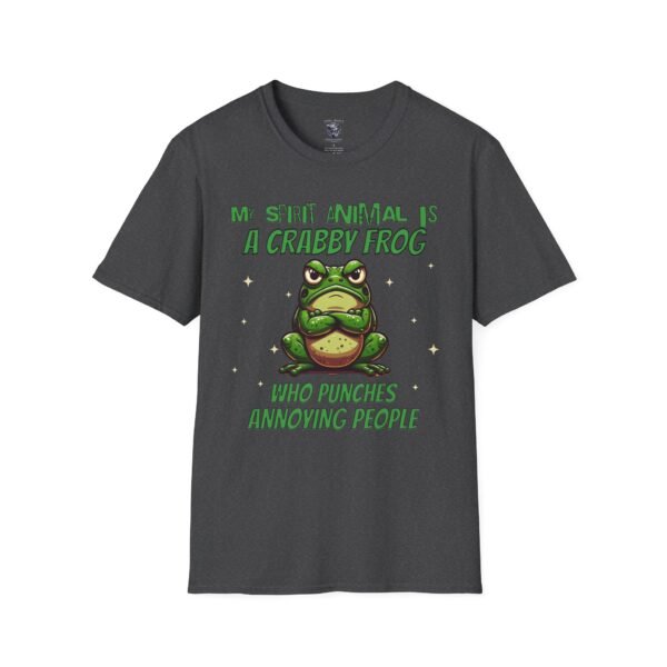 Crabby Frog Spirit Animal Unisex T-Shirt - Image 17