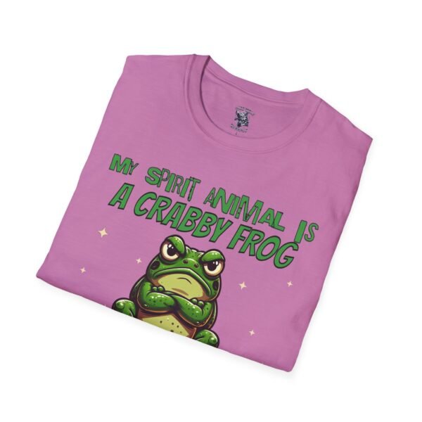 Crabby Frog Spirit Animal Unisex T-Shirt - Image 44