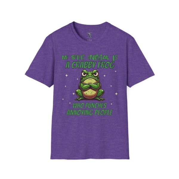 Crabby Frog Spirit Animal Unisex T-Shirt - Image 33